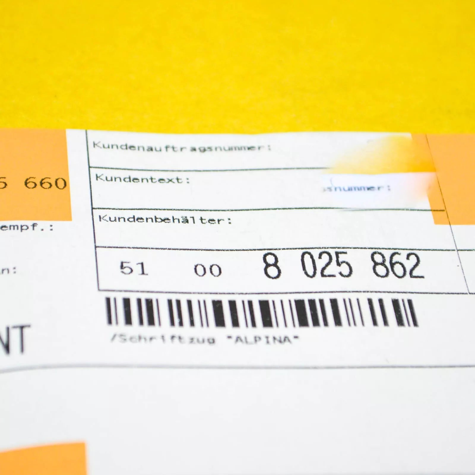 NEW BMW ALPINA B7 F01 REAR EMBLEM BADGE 51008025862 8025862 ORIGINAL