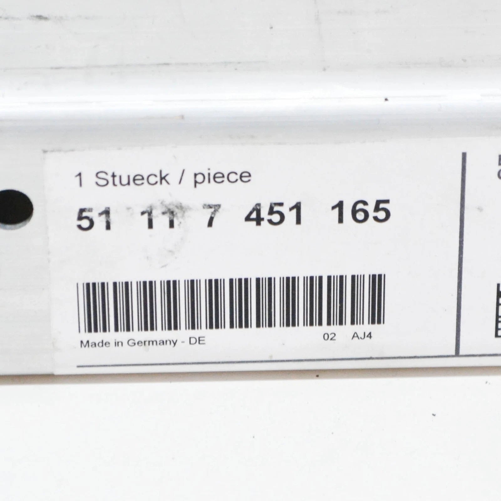 NEW BMW 4 COUPE G22 FRONT BUMPER LEFT SIDE CRASH BOX 51117451165 ORIGINAL