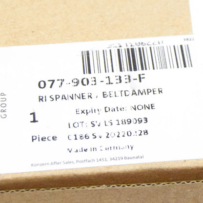 NEW AUDI A8 D3 DRIVE BELT TENSIONER DAMPER 077903133F ORIGINAL