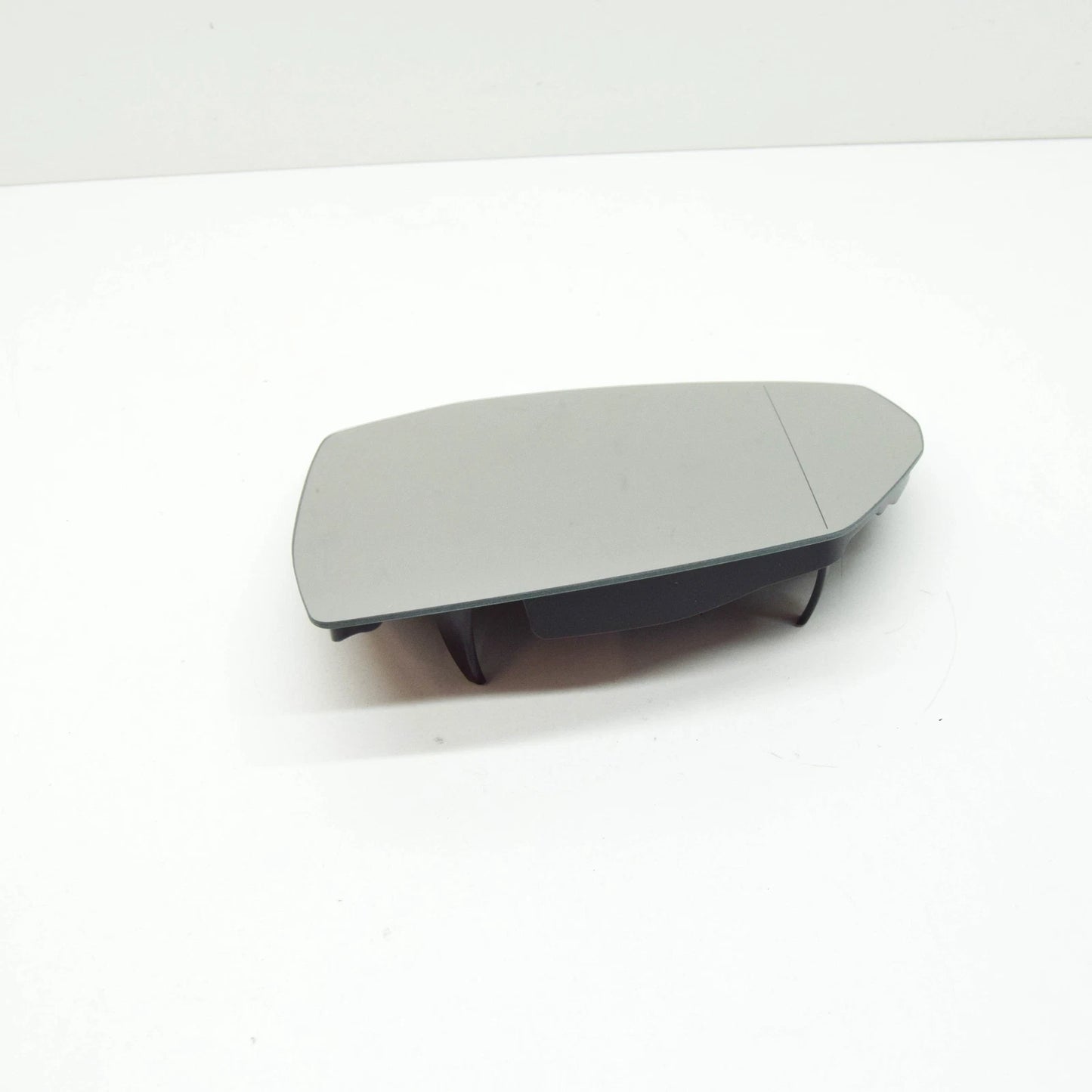 NEW AUDI Q7 4M FRONT LEFT DOOR MIRROR GLASS 4M0857535B ORIGINAL