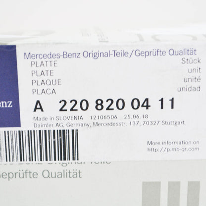 NEW MERCEDES-BENZ S W220 REAR RIGHT TAIL LIGHT PLATE A2208200411 ORIGINAL