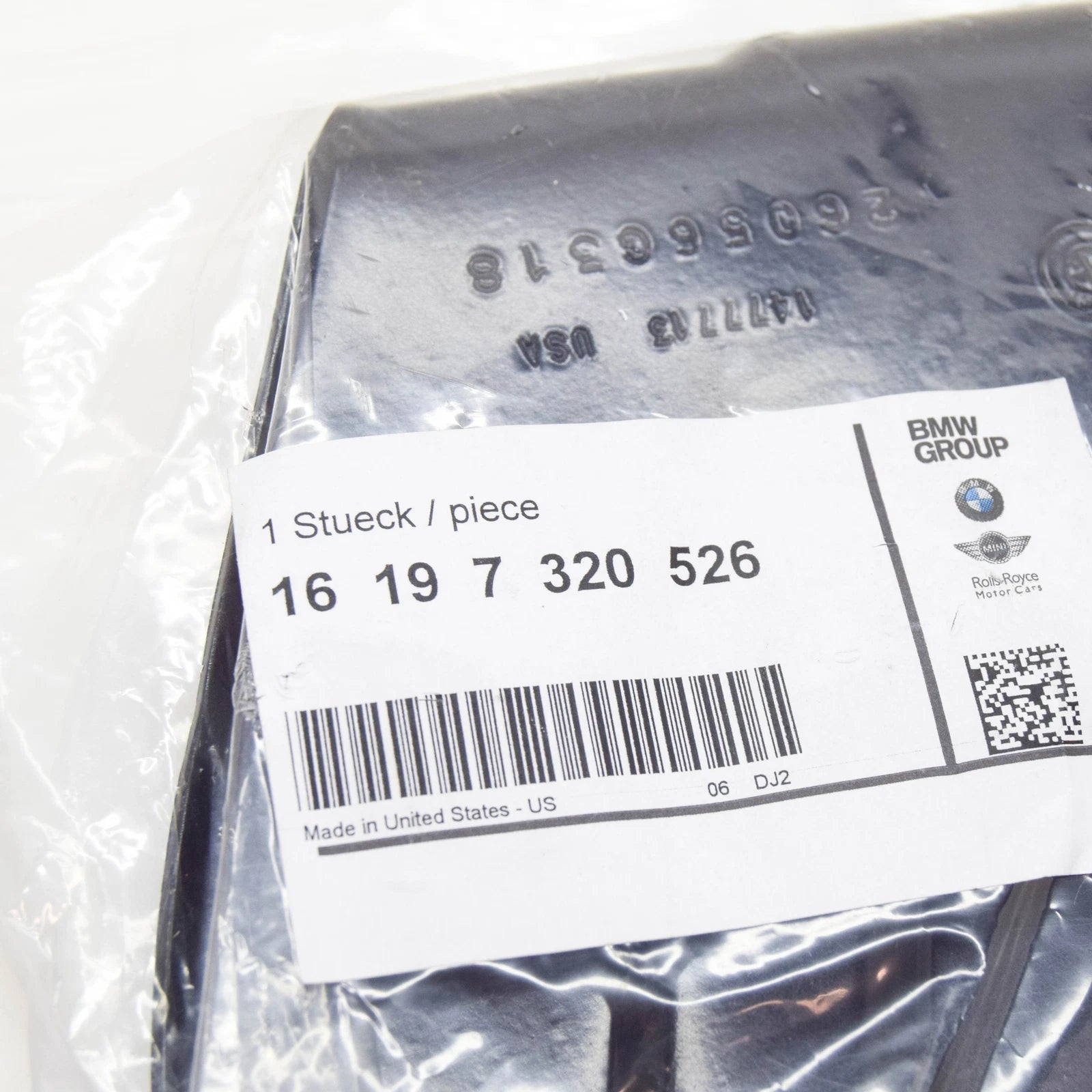 NEW BMW X5 F15 ACTIVE TANK METAL BRACKET 16197320526 ORIGINAL