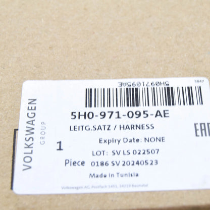 NEW VW GOLF CD MK8 FRONT PARKING AID WIRING SET 5H0971095AE ORIGINAL