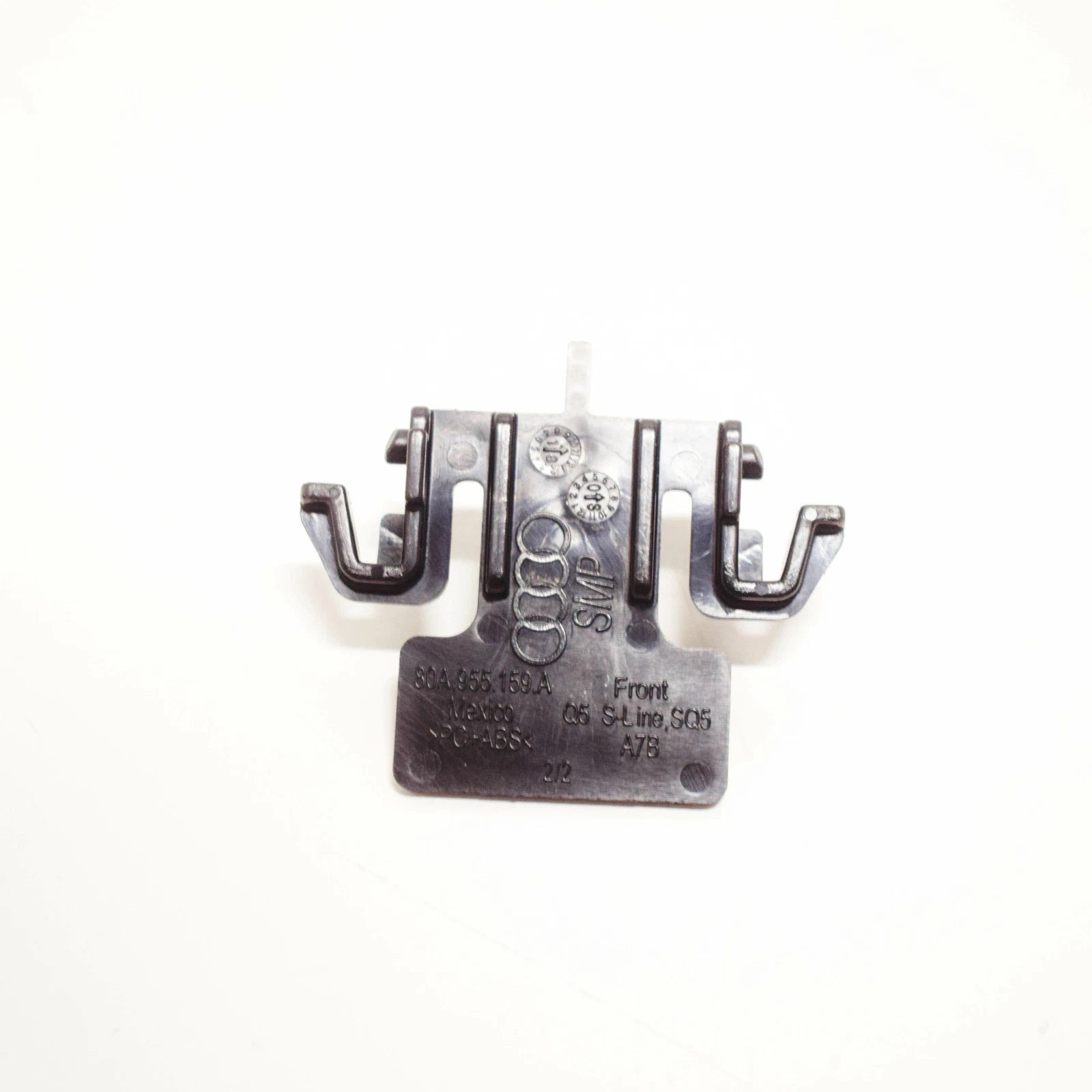 NEW AUDI SQ5 80A FRONT BUMPER WASHER COVER CAP BRACKET 80A955159A ORIGINAL