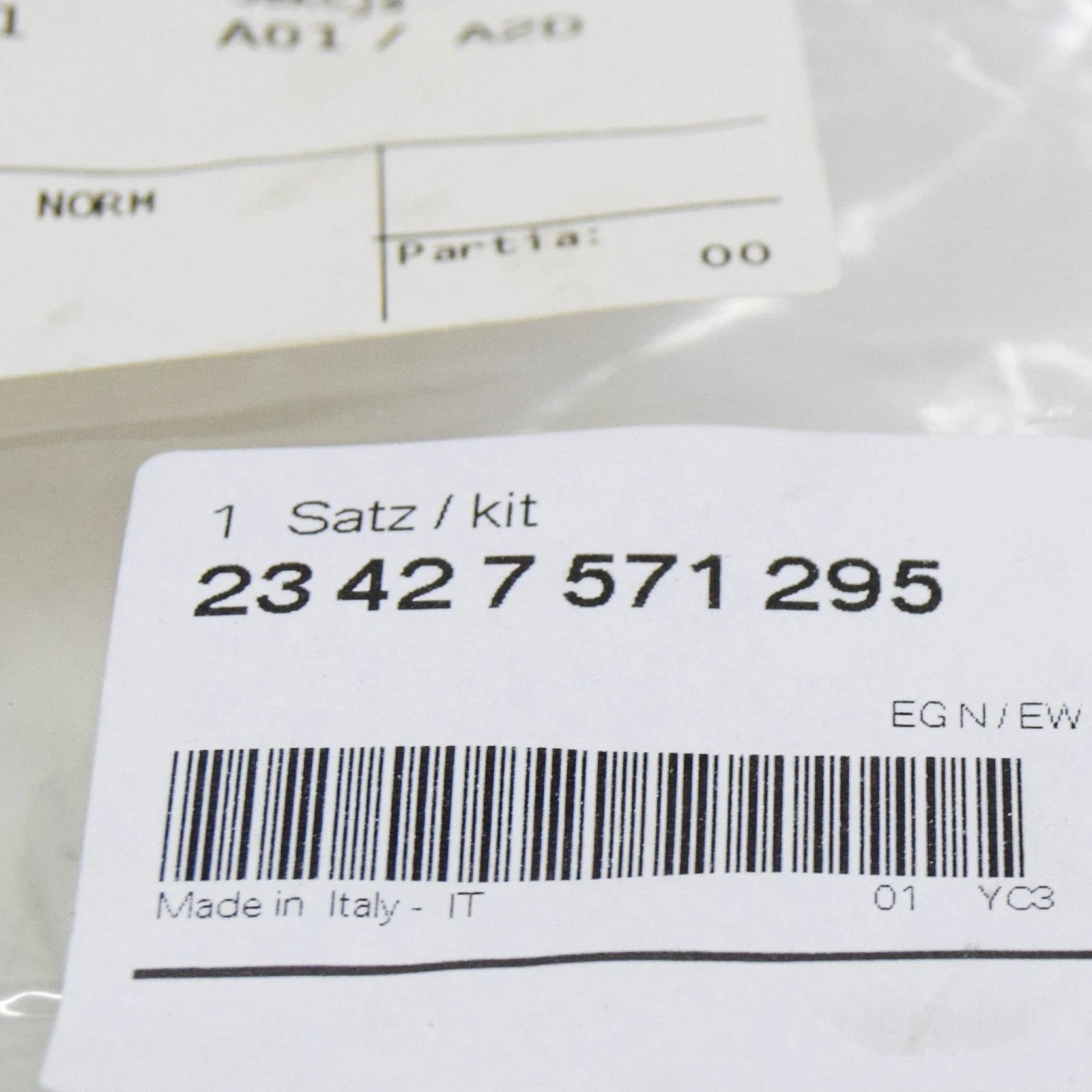 NEW BMW 3 E46 EXPANSION TANK REPAIR KIT 23427571295 7571295 ORIGINAL