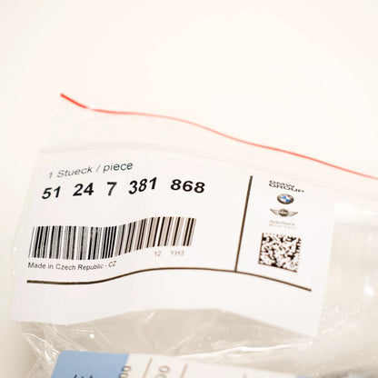 NEW BMW 5 G30 REAR TAILGATE BOOT LID HANDLE 51247381868 ORIGINAL