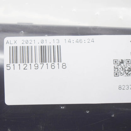 NEW BMW 3 E30 REAR BUMPER RIGHT IMPACT STRIP 51121971618 ORIGINAL