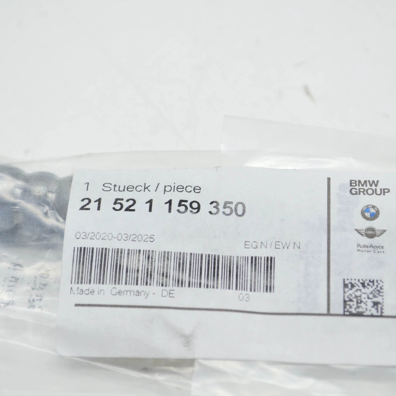 NEW BMW 3 COMPACT E36 CLUTCH PRESSURE HOSE 21521159350 1159350 ORIGINAL