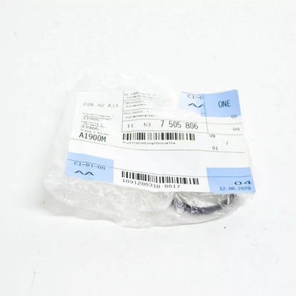 NEW BMW 1 E81 COOLANT PIPE GASKET 11537505806 ORIGINAL