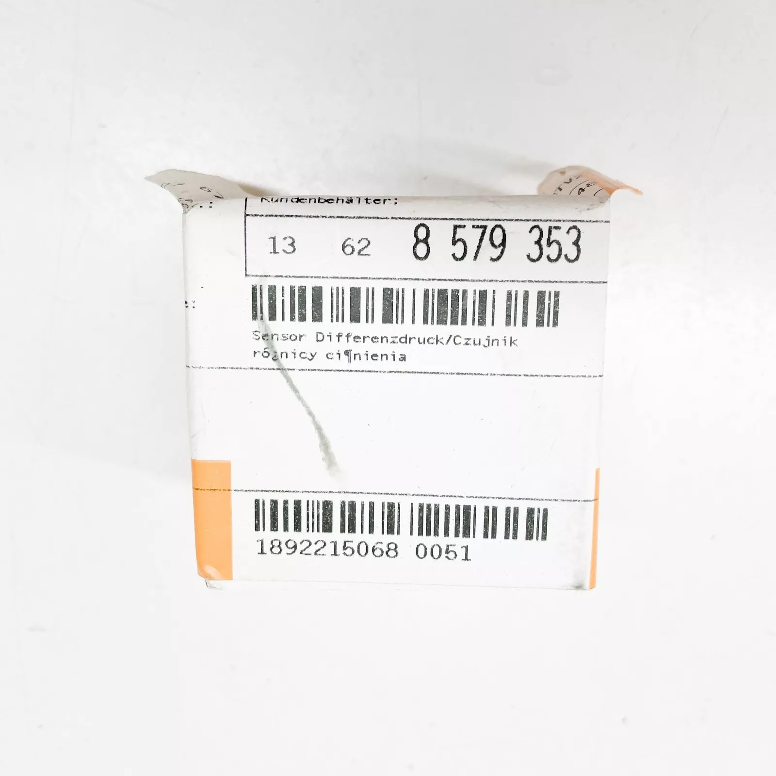 NEW BMW 7 G11 DIFFERENTIAL PRESSURE SENSOR 13628579353 ORIGINAL