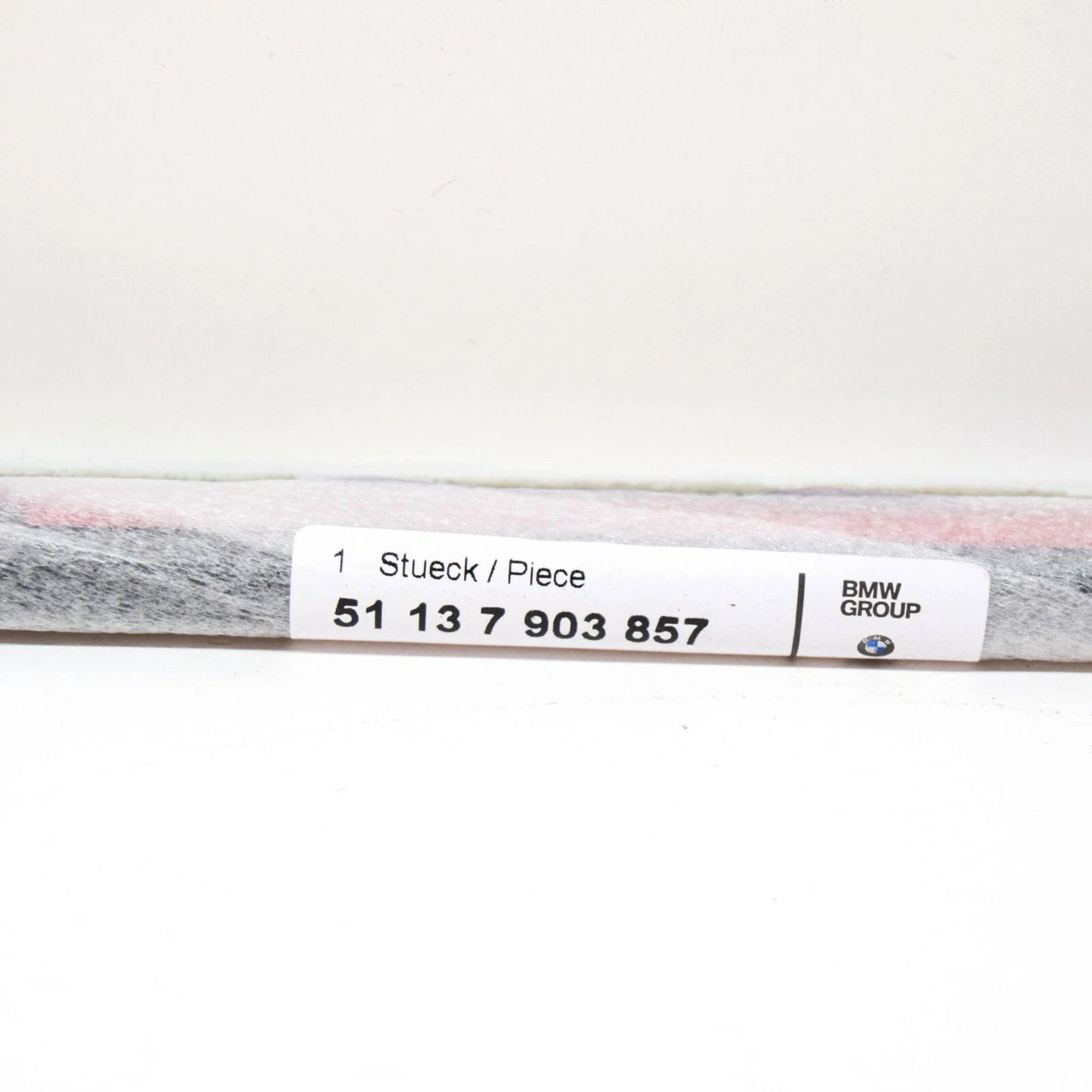 NEW BMW X5 E70 FRONT LEFT DOOR MOLDING 51137903857 7903857 ORIGINAL