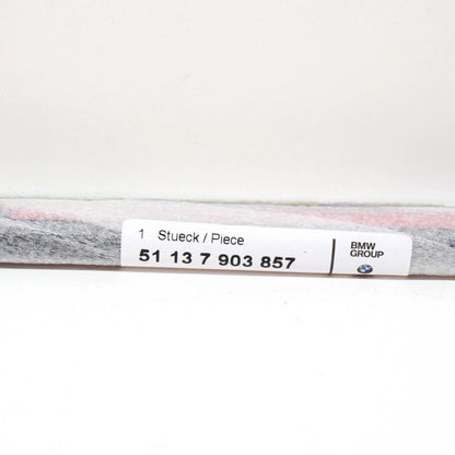 NEW BMW X5 E70 FRONT LEFT DOOR MOLDING 51137903857 7903857 ORIGINAL