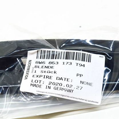 NEW AUDI RS5 8W6 FRONT LEFT FENDER FILLER PANEL TRIM 8W6853173T94