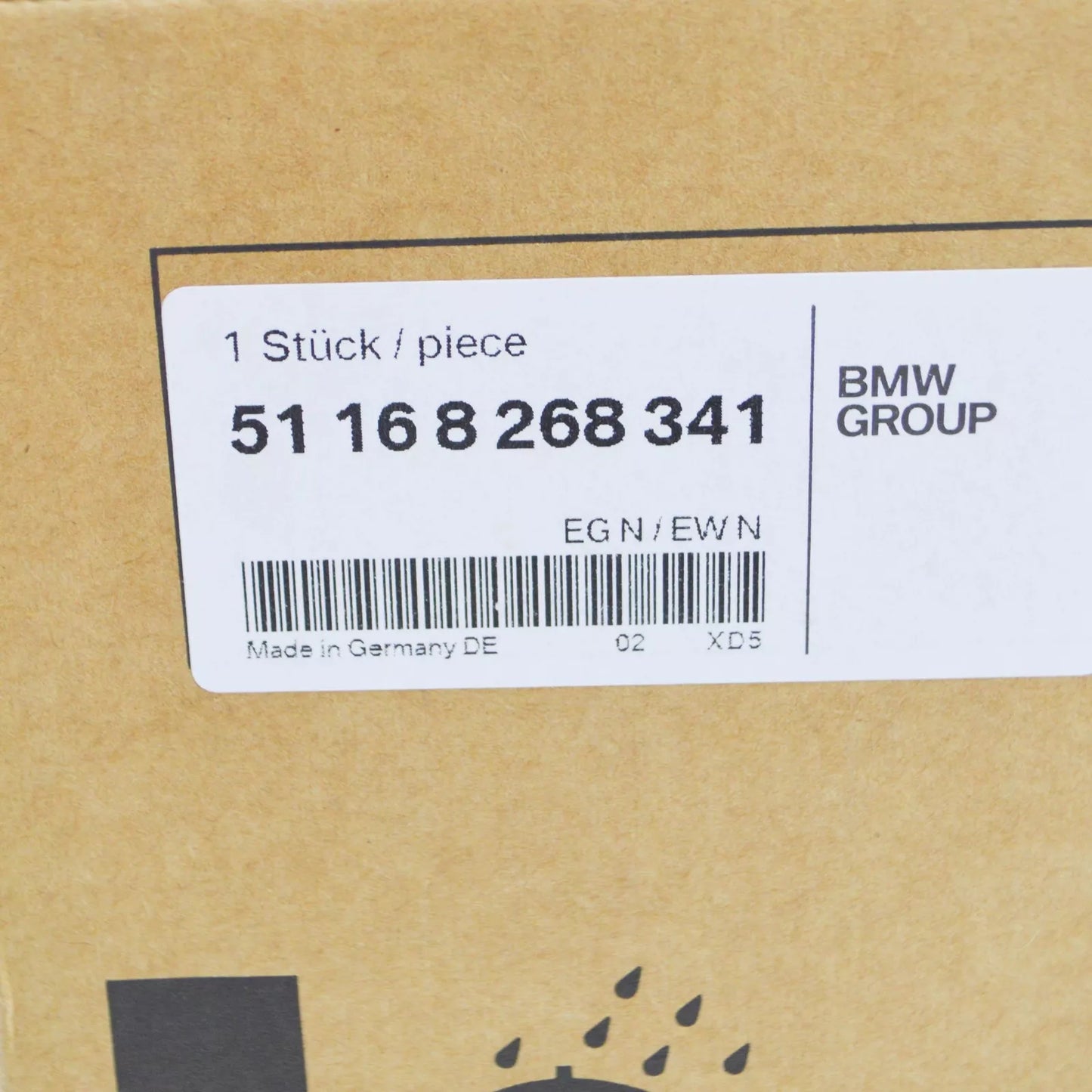 NEW BMW 3 E46 REAR CENTER CONSOLE ASHTRAY 51168268341 8268341 ORIGINAL