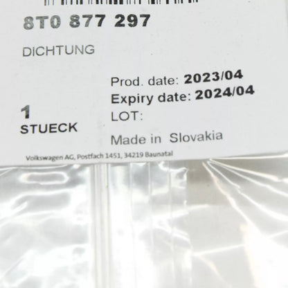 NEW AUDI A5 SPORTBACK 8T FRONT SUNROOF SEAL 8T0877297 ORIGINAL