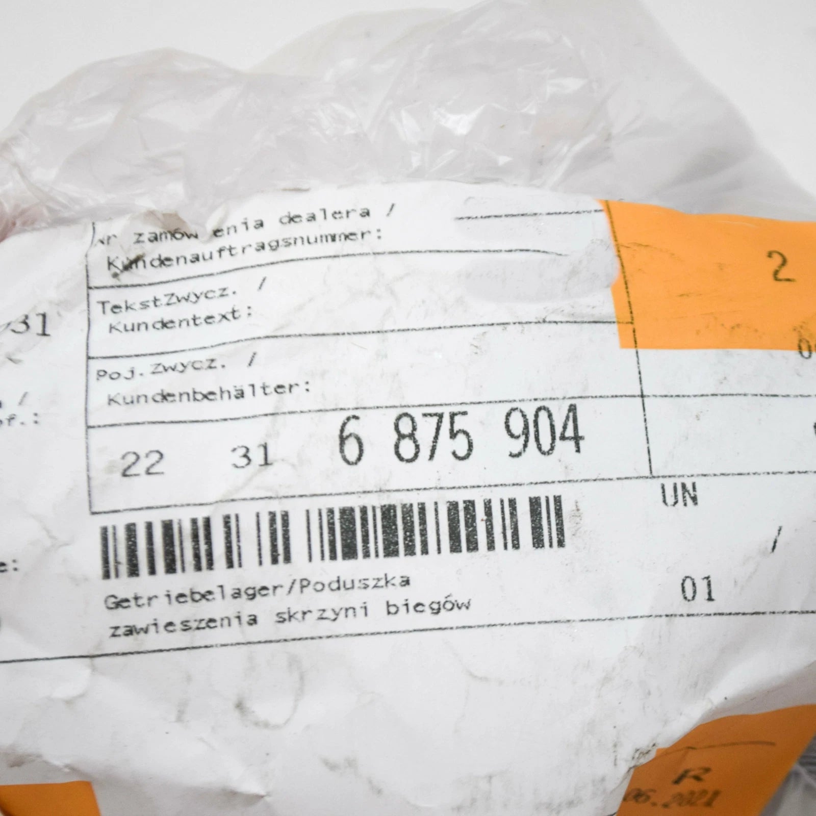 NEW BMW 1 F21 TRANSMISSION BEARING 22316875904 ORIGINAL