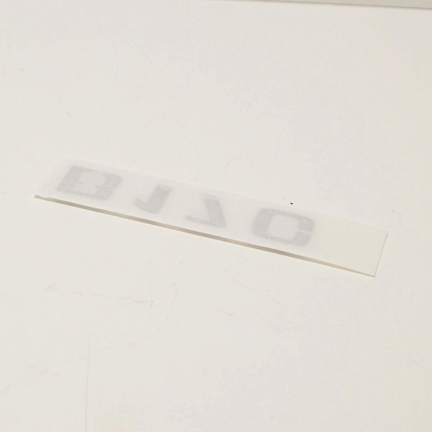 NEW MB B-CLASS W245 TRUNK LID B170 CHROME BADGE EMBLEM A1698171215 ORIGINAL