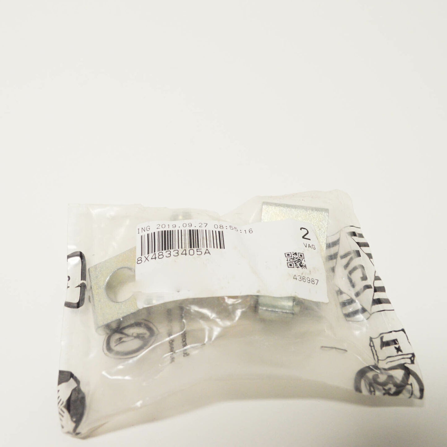 NEW VOLKSWAGEN TIGUAN 5N FRONT LEFT DOOR HINGE HALF 8X4833405A ORIGINAL