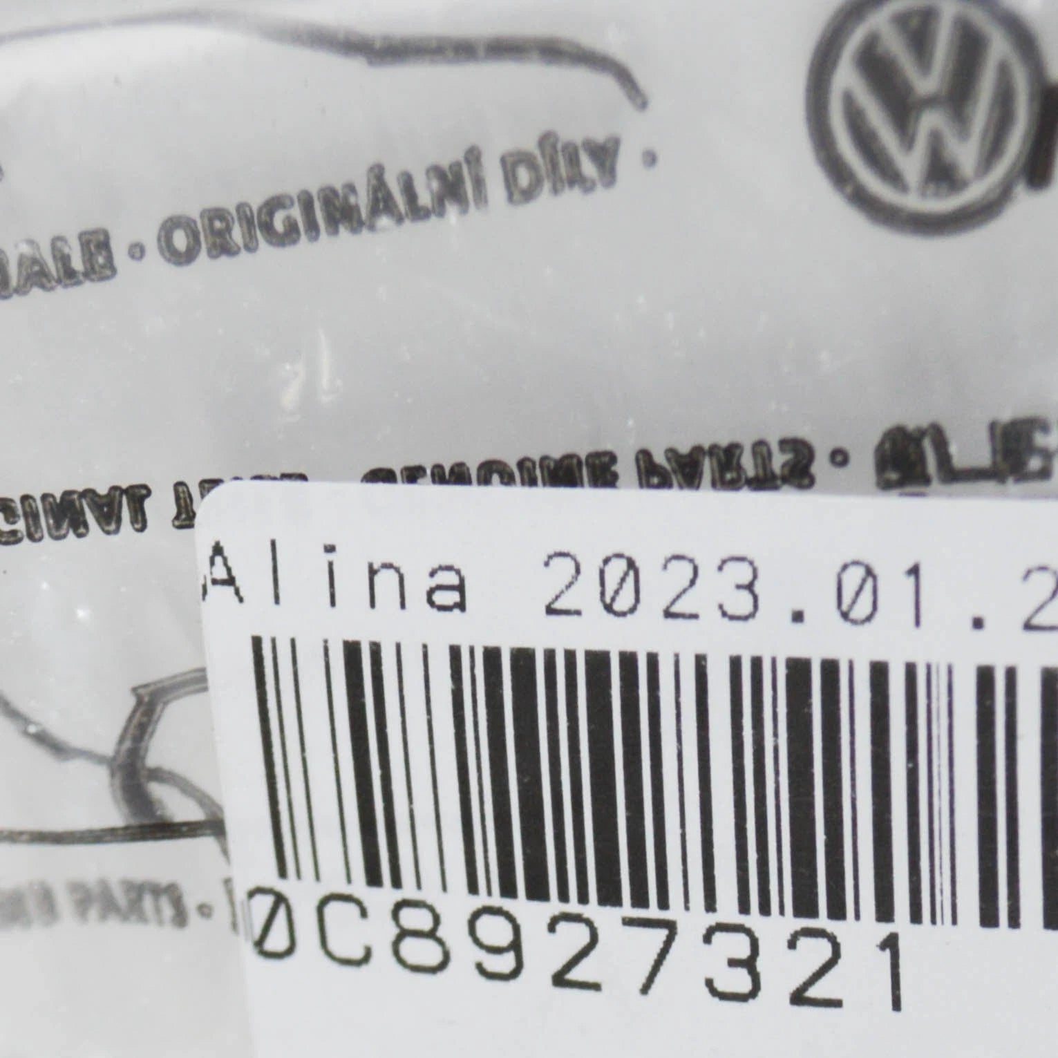 NEW VW BEETLE 5C TRANSMISSION INPUT SPEED SENDER 0C8927321