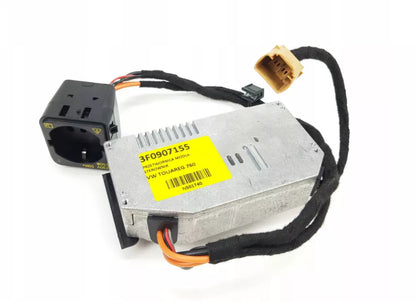 NEW VOLKSWAGEN GOLF MK8 INVERTER SOCKET WITH CABLE 3F0907155 ORIGINAL