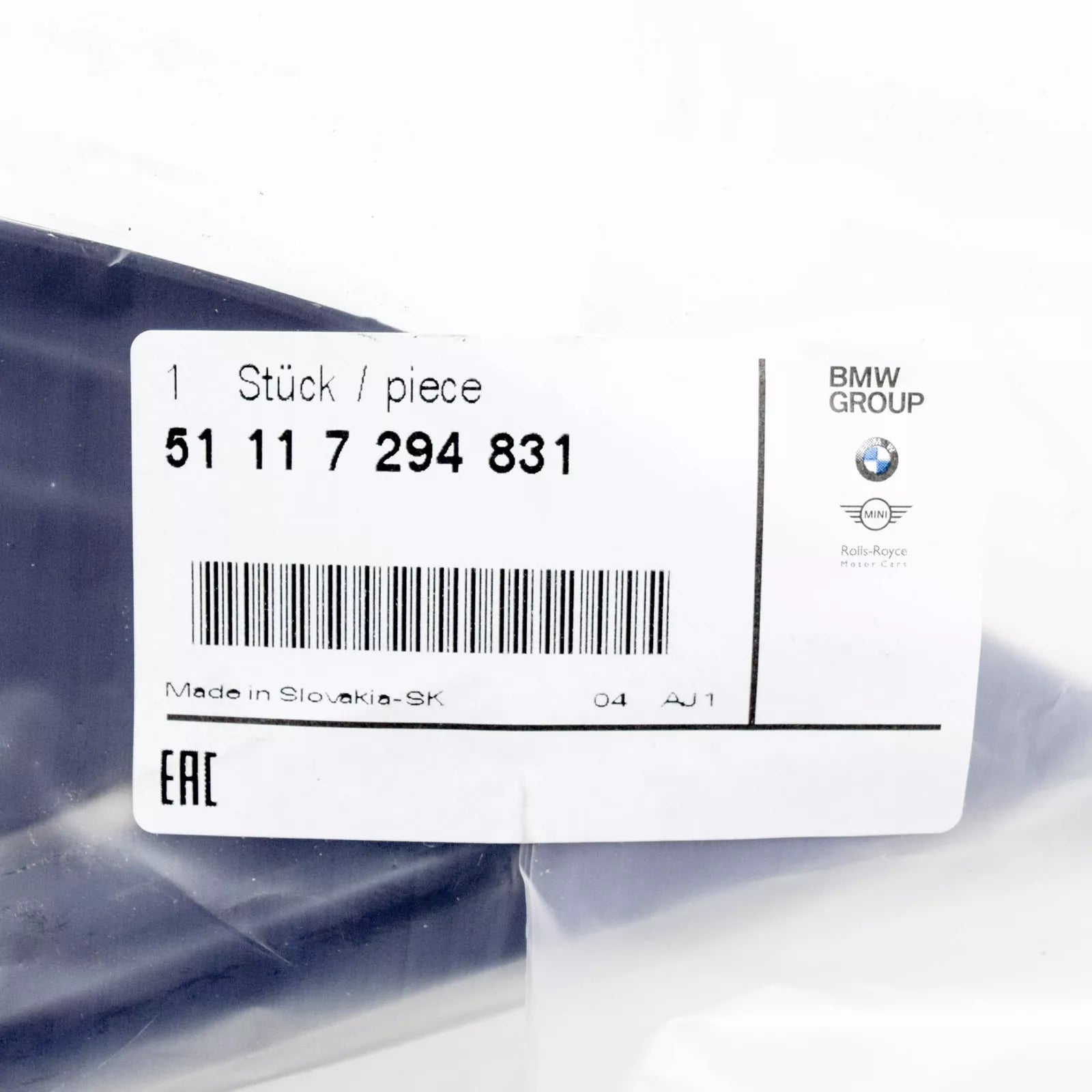 NEW BMW 4 F32 LEFT SIDE FOG LIGHT GRILLE 51117294831 7294831 2015 ORIGINAL