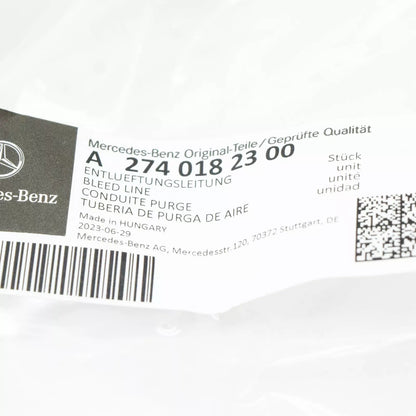 NEW MERCEDES-BENZ GLC X253 CRANKCASE VENT LINE A2740182300 ORIGINAL