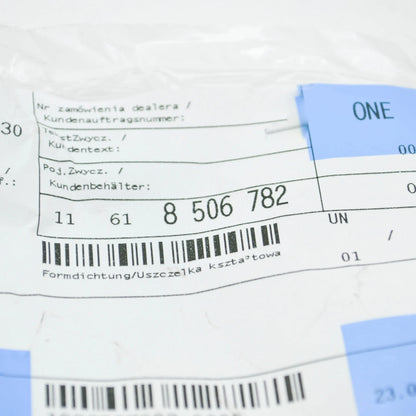 NEW BMW 1 E81 AIR DUCT O-RING 11618506782