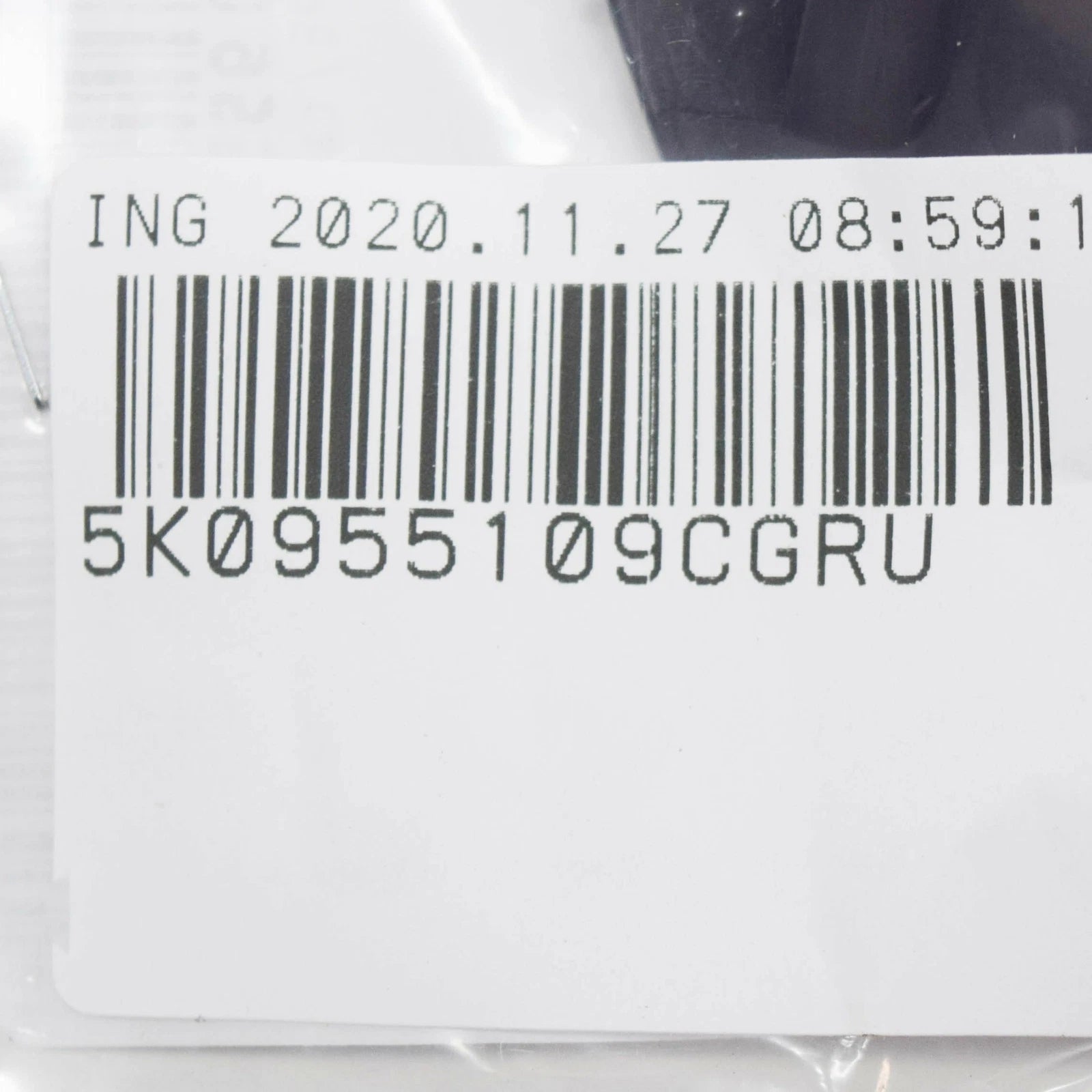 NEW VOLKSWAGEN GOLF MK6 LEFT HEADLIGHT WASHER COVER 5K0955109CGRU 2011 ORIGINAL