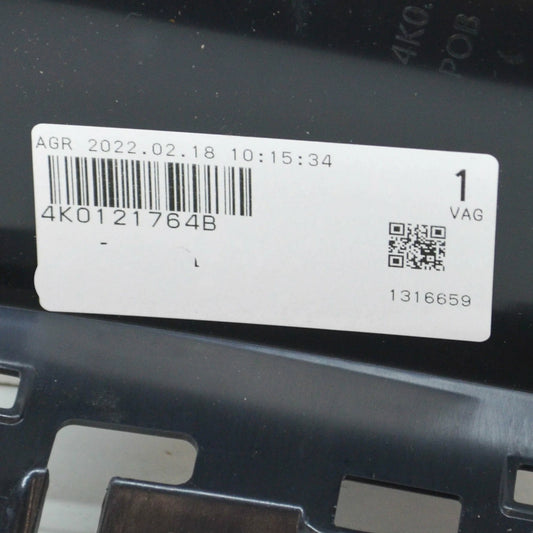 NEW AUDI A6 C8 FRONT BUMPER COVER RIGHT AIR GUIDE 4K0121764B ORIGINAL