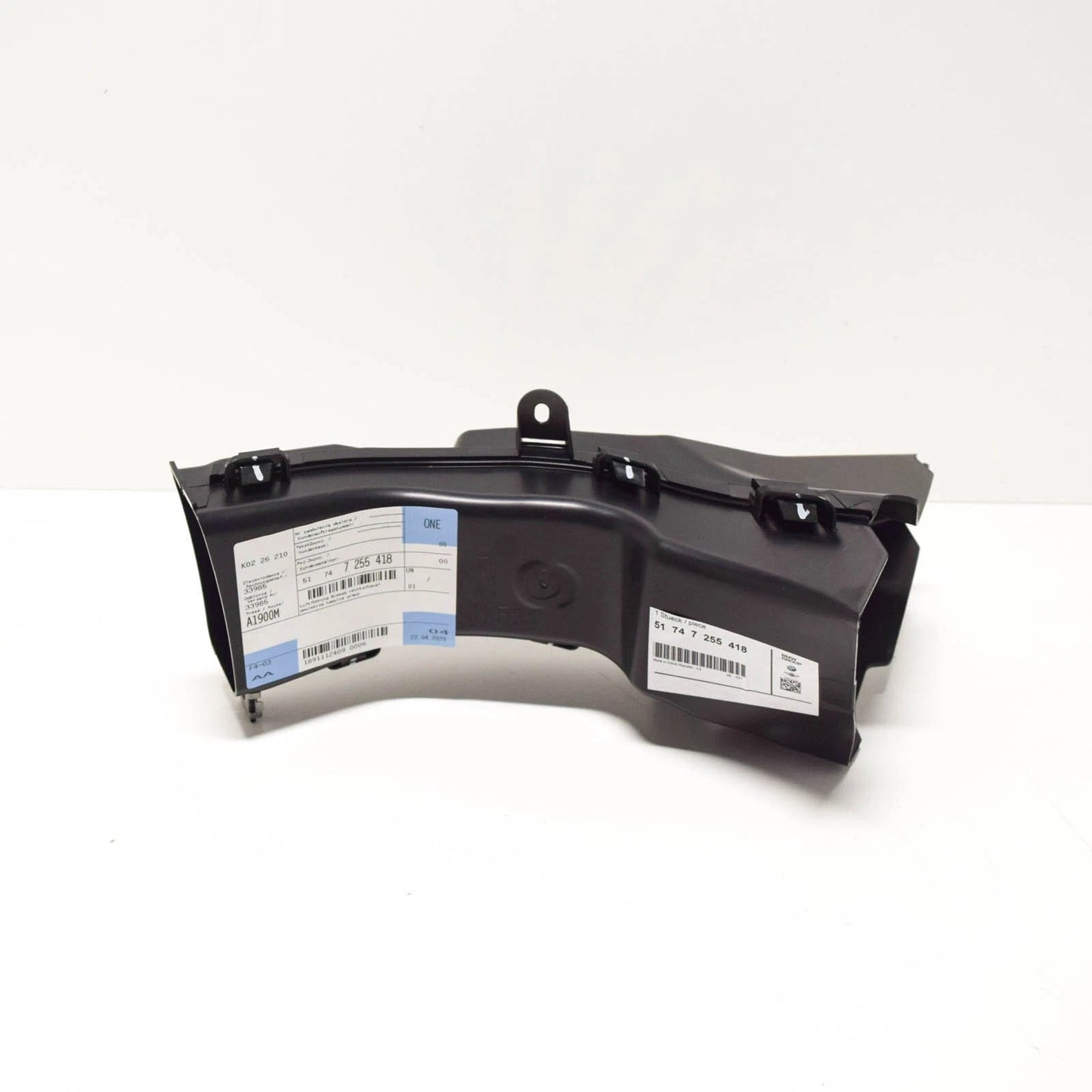 NEW BMW 3 F30 FRONT RIGHT BRAKE AIR DUCT 51747255418 ORIGINAL