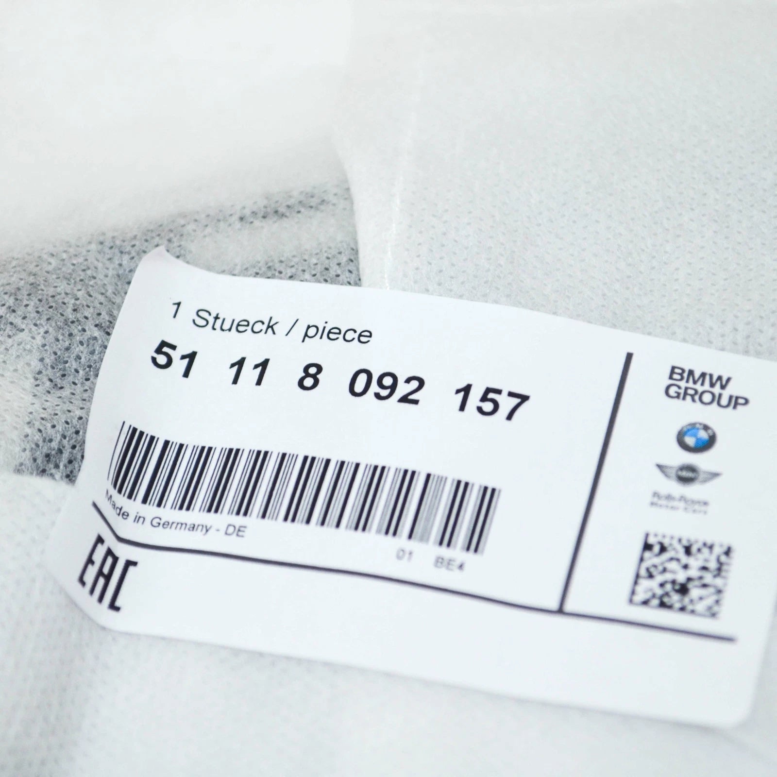 NEW BMW 7 G11 FRONT BUMPER M LEFT AIR INTAKE GRILLE 51118092157 ORIGINAL