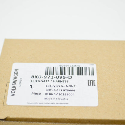 NEW AUDI A5 S 8TA FRONT BUMPER PDC WIRING HARNESS 8K0971095D ORIGINAL