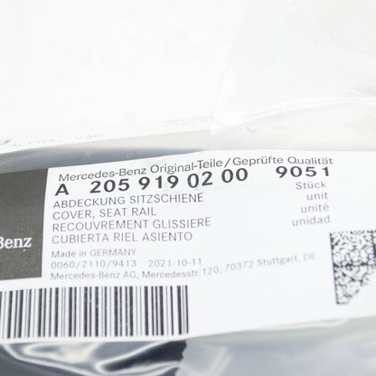 NEW MERCEDES-BENZ C W205 RIGHT OUTER SEAL RAIL GUIDE A20591902009051 ORIGINAL