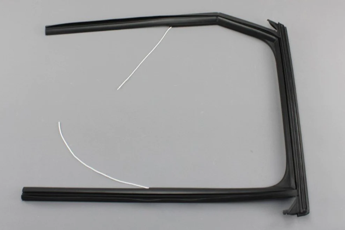 new audi q3 f3 rear right door window guide 83a839432 original