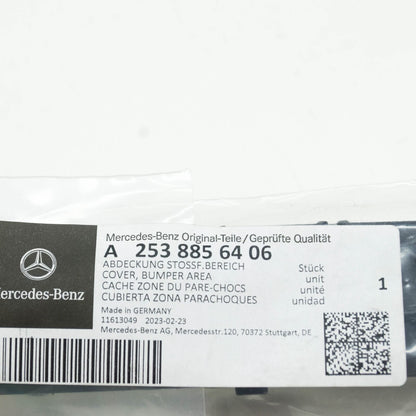 NEW MERCEDES-BENZ GLC C253 FRONT RIGHT BUMPER COVER CAP A2538856406 ORIGINAL