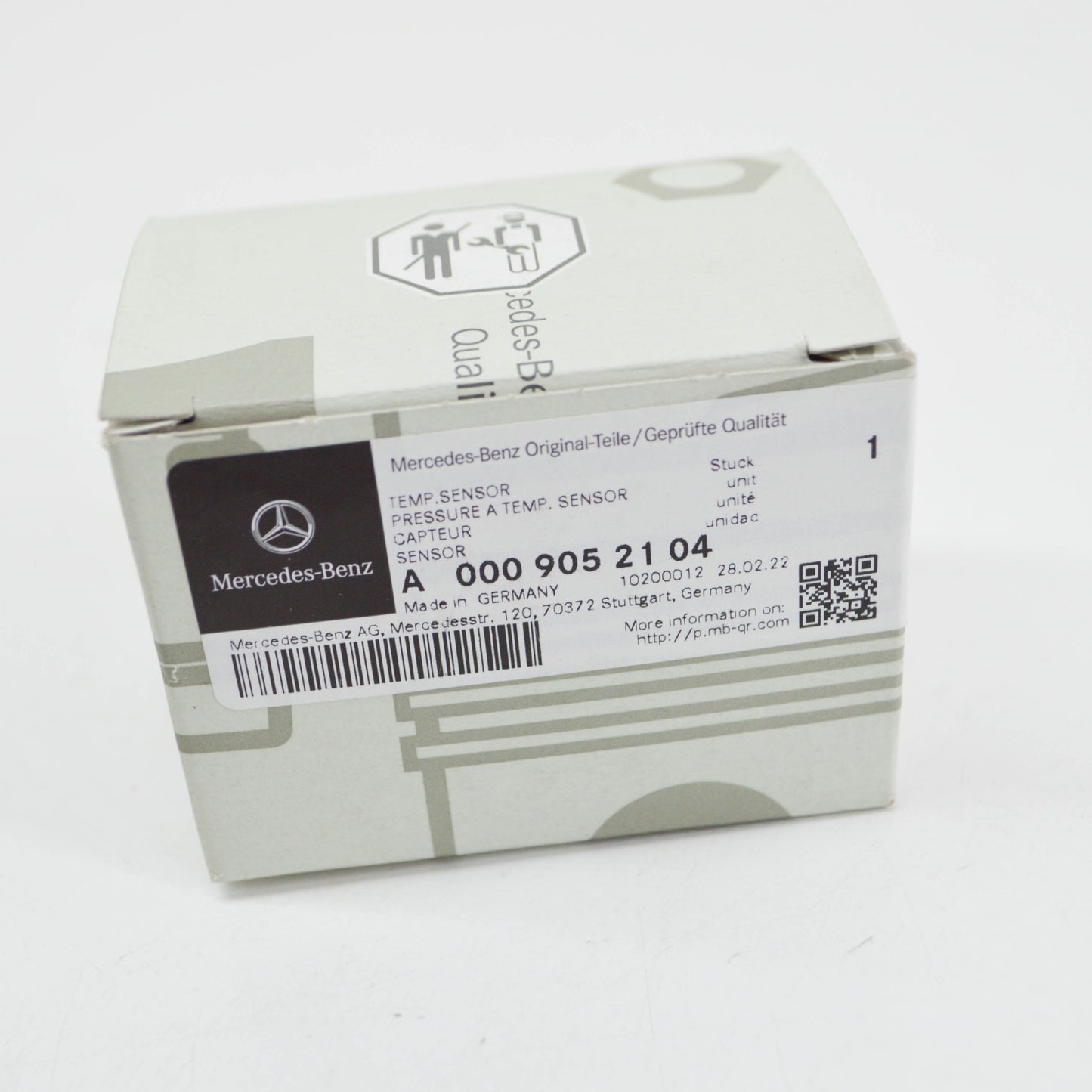 NEW MB CLS C257 CONDENSER PRESSURE/TEMPERATURE SENSOR A0009052104 ORIGINAL