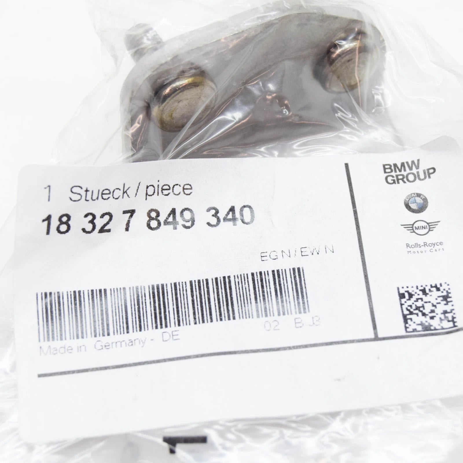 NEW BMW 2 COUPE F87 CATALYTIC CONVERTER BRACKET HOLDER 18327849340 ORIGINAL