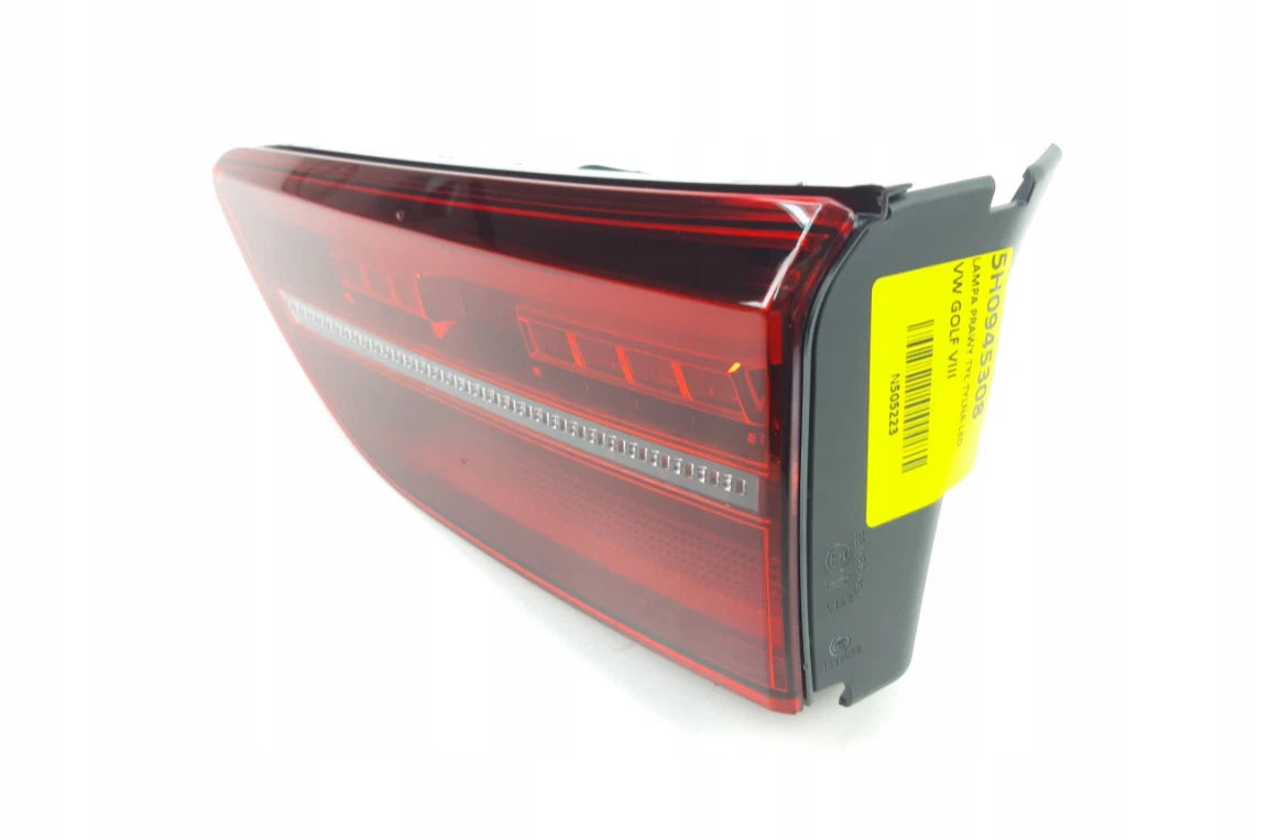 NEW VOLKSWAGEN GOLF MK8 REAR RIGHT INNER LED TAILLIGHT LHD 5H0945308 ORIGINAL