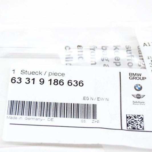 NEW BMW 5 F10 FRONT RIGHT DOOR UPPER OPTICAL CONDUCTOR 63319186636 ORIGINAL