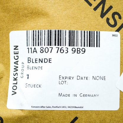 NEW VOLKSWAGEN ID.4 E21 FRONT LEFT SIDE BUMPER GRILLE 11A8077639B9 ORIGINAL