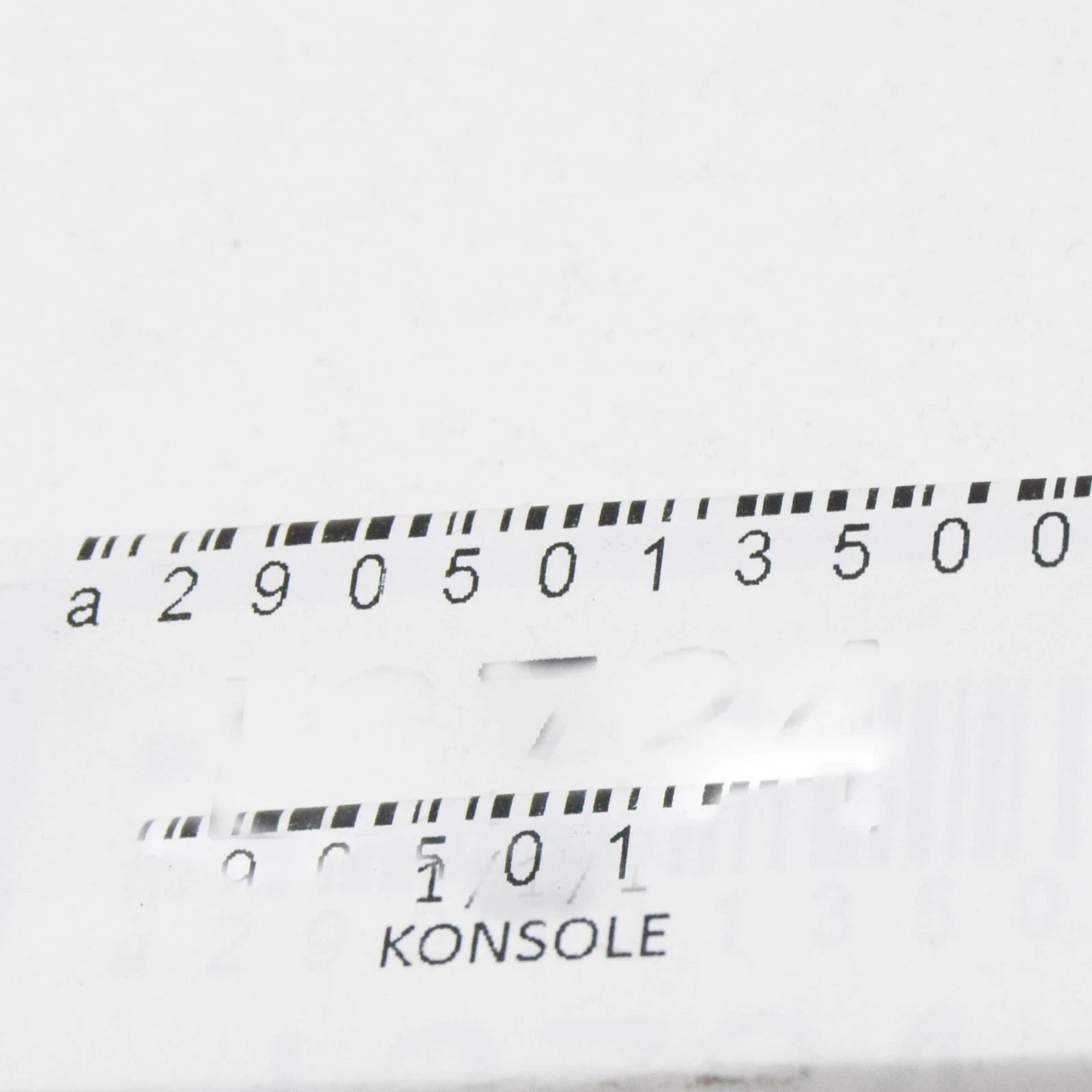 NEW MB AMG GT X290 FRONT REINFORCEMENT LOWER CONSOLE A2905013500 ORIGINAL