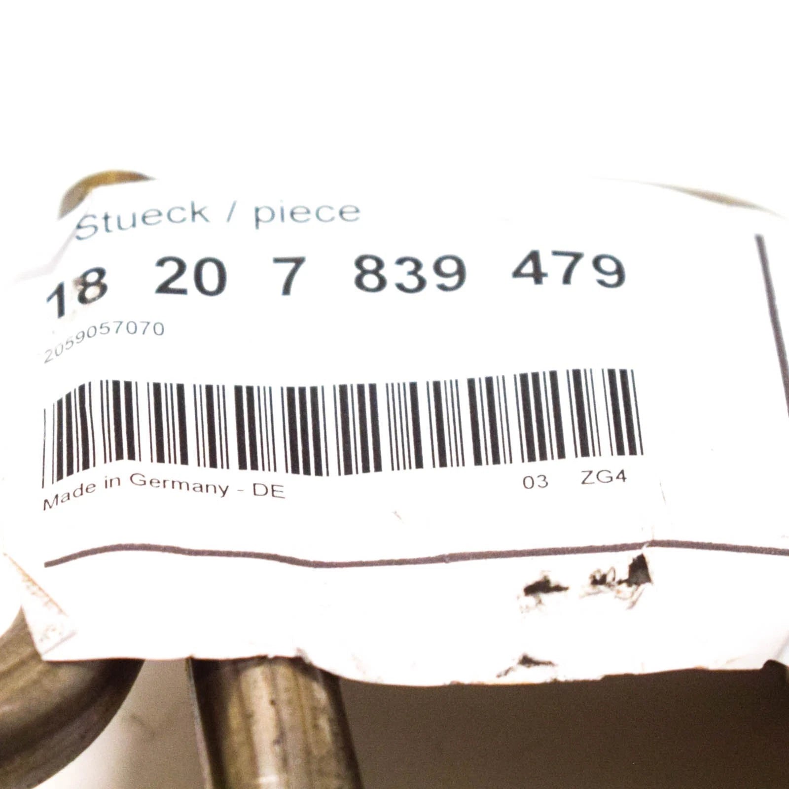 NEW BMW M3 COUPE E92 REAR SILENCER BRACKET 18207839479 7839479 ORIGINAL