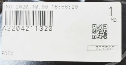 NEW MB S W220 FRONT LEFT WHEEL BRAKE PROTECTIVE PLATE A2204211320 ORIGINAL