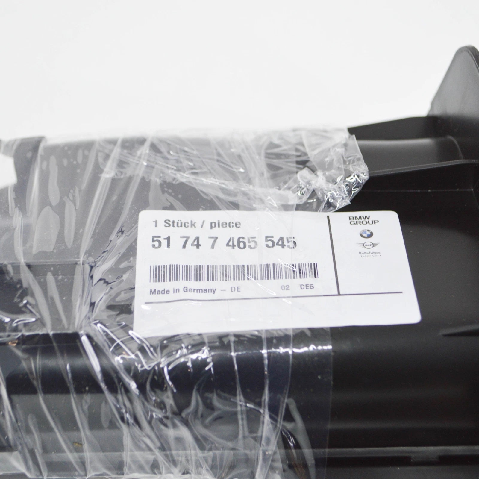 NEW BMW 8 CABRIO G14 FRONT LEFT WHEELHOUSING BRAKE AIR DUCT 51747465545 ORIGINAL