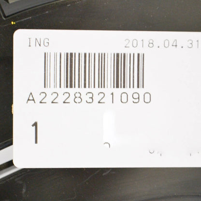 NEW MERCEDES-BENZ S-CLASS W222 LEFT OUTER DRAIN TUBE A2228321090 2017 ORIGINAL