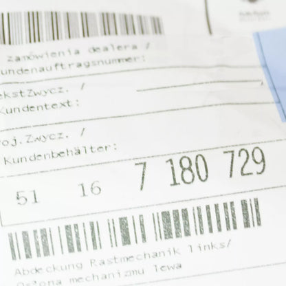 NEW BMW X5 E70 FRONT LEFT DOOR MIRROR DETENT MECHANISM COVER 51167180729