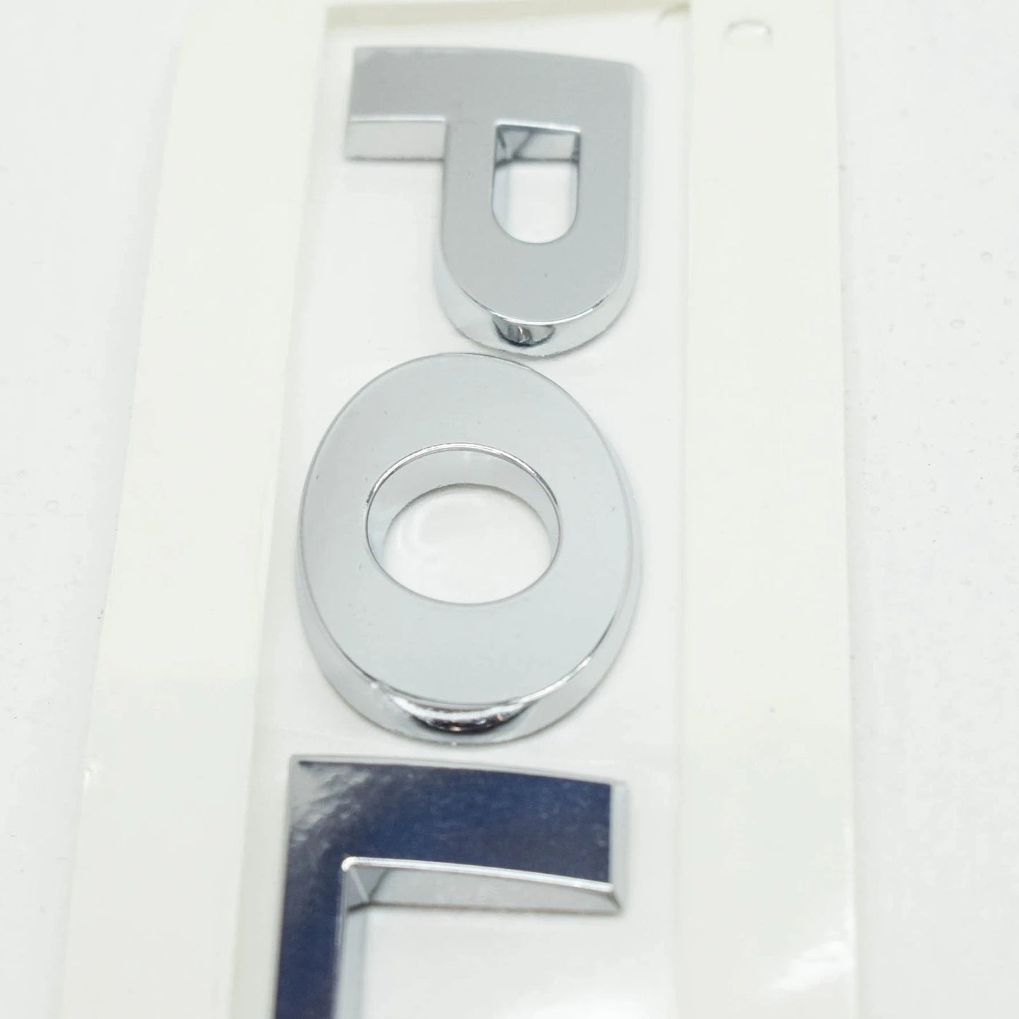 NEW VOLKSWAGEN POLO MK5 6R REAR HIGH CHROME INSCRIPTION 6C08536872ZZ ORIGINAL