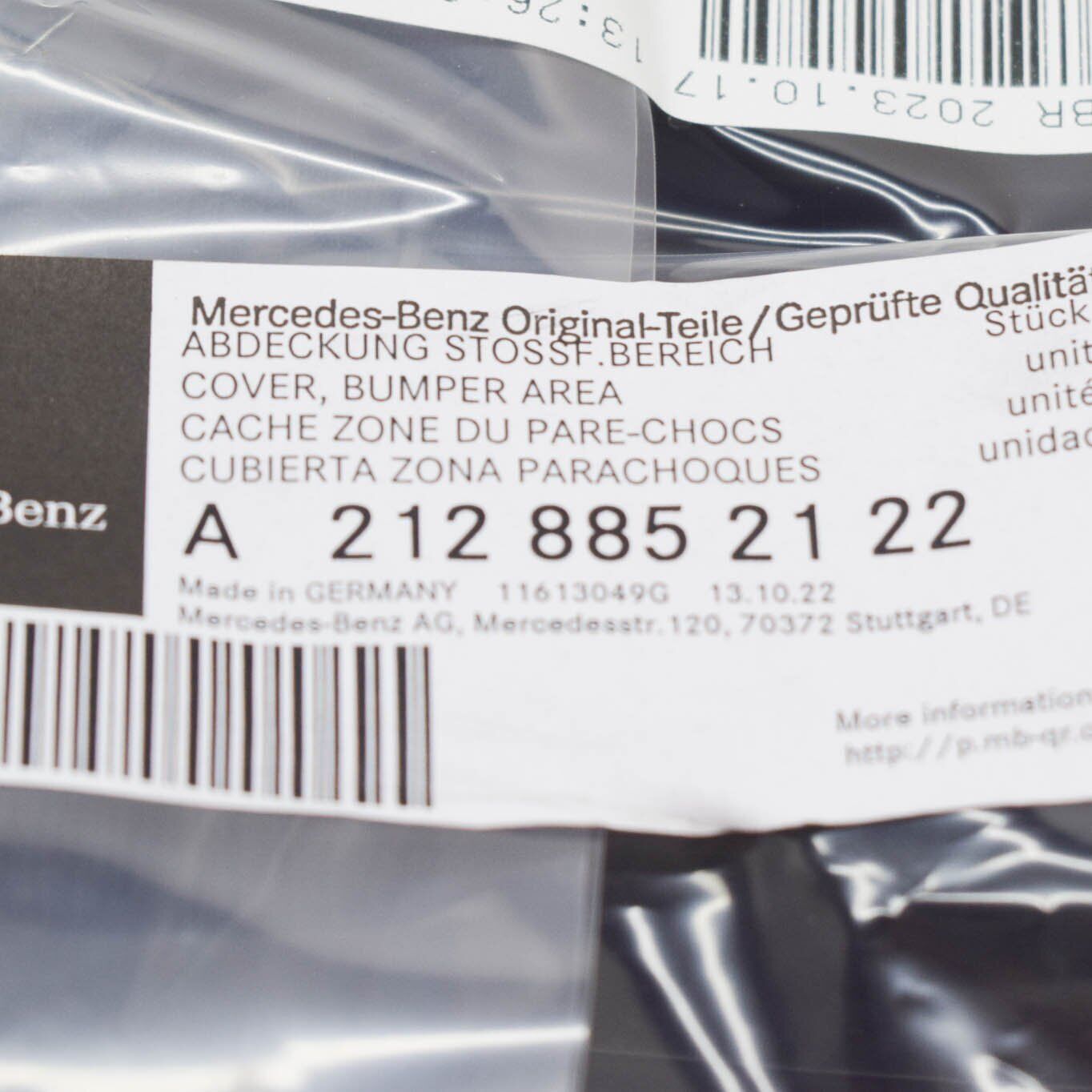 NEW MERCEDES-BENZ E-CLASS W212 FRONT BUMPER LEFT GRILLE A2128852122 2015