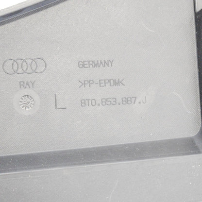NEW AUDI A5 RS5 SPLASH SHIELD-SPOILER FRONT LEFT 8T0853887J ORIGINAL