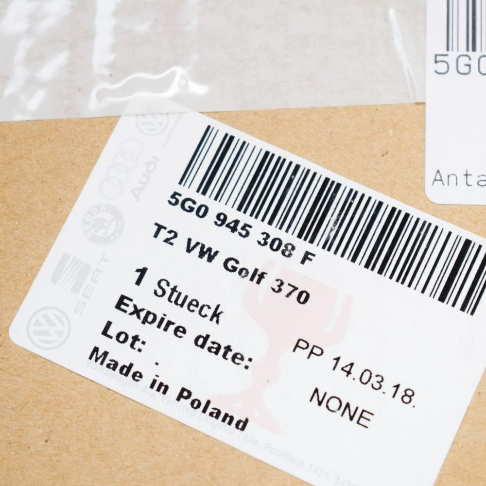 NEW VOLKSWAGEN GOLF MK7 REAR RIGHT TAILGATE TAIL LIGHT LED 5G0945308F ORIGINAL